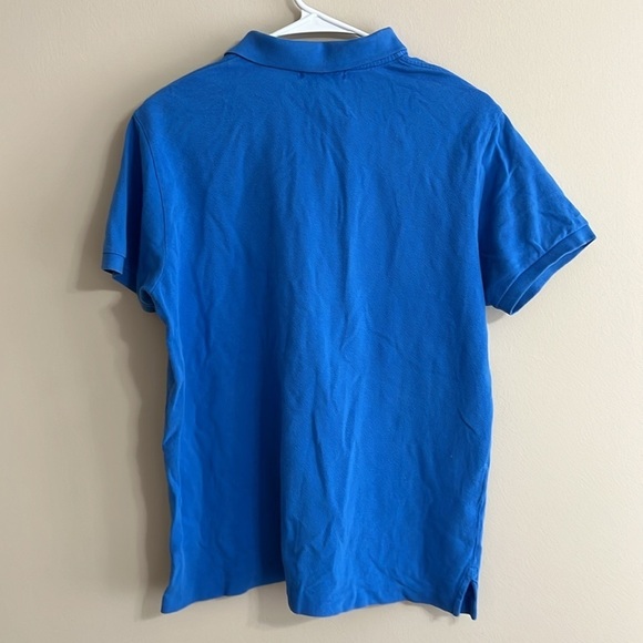 Bundle of Two Vintage Ralph Lauren White Blue Chest Crest Logo Short Sleeve Polo - Picture 3 of 13